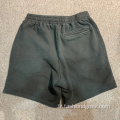 Broderies de couleur lavée vintage shorts d'été